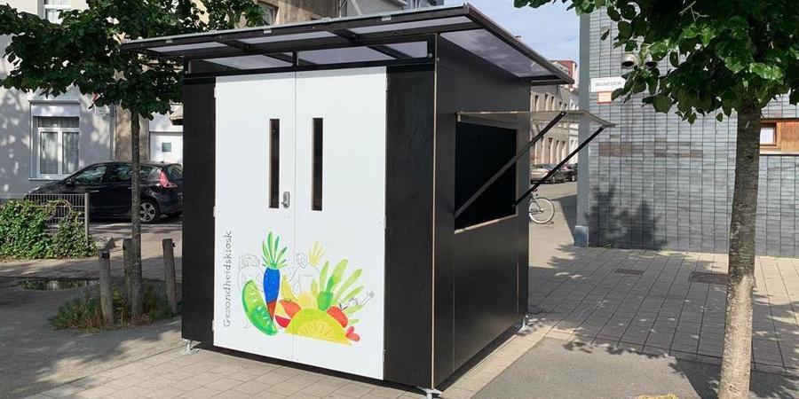 De Gezondheidskiosk op het Terloplein De Gezondheidskiosk op het Terloplein